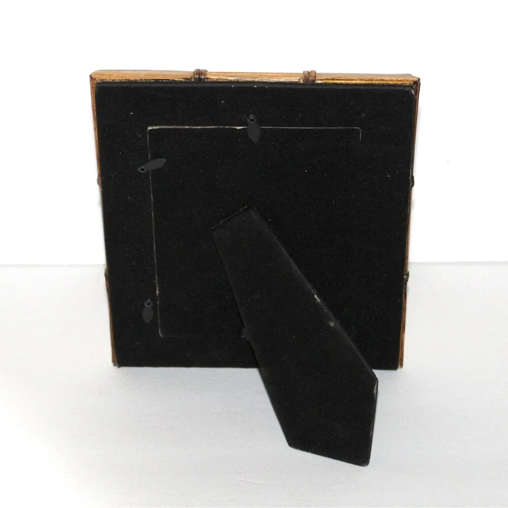Vintage Bamboo Picture Frame 7